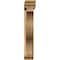 Ekena Millwork Funston Traditional Rough Sawn Bracket w/ Offset Brace, Western Red Cedar, 6"W x 32"D x 36"H BKT0604X32X36FST01RWR - alternate 3